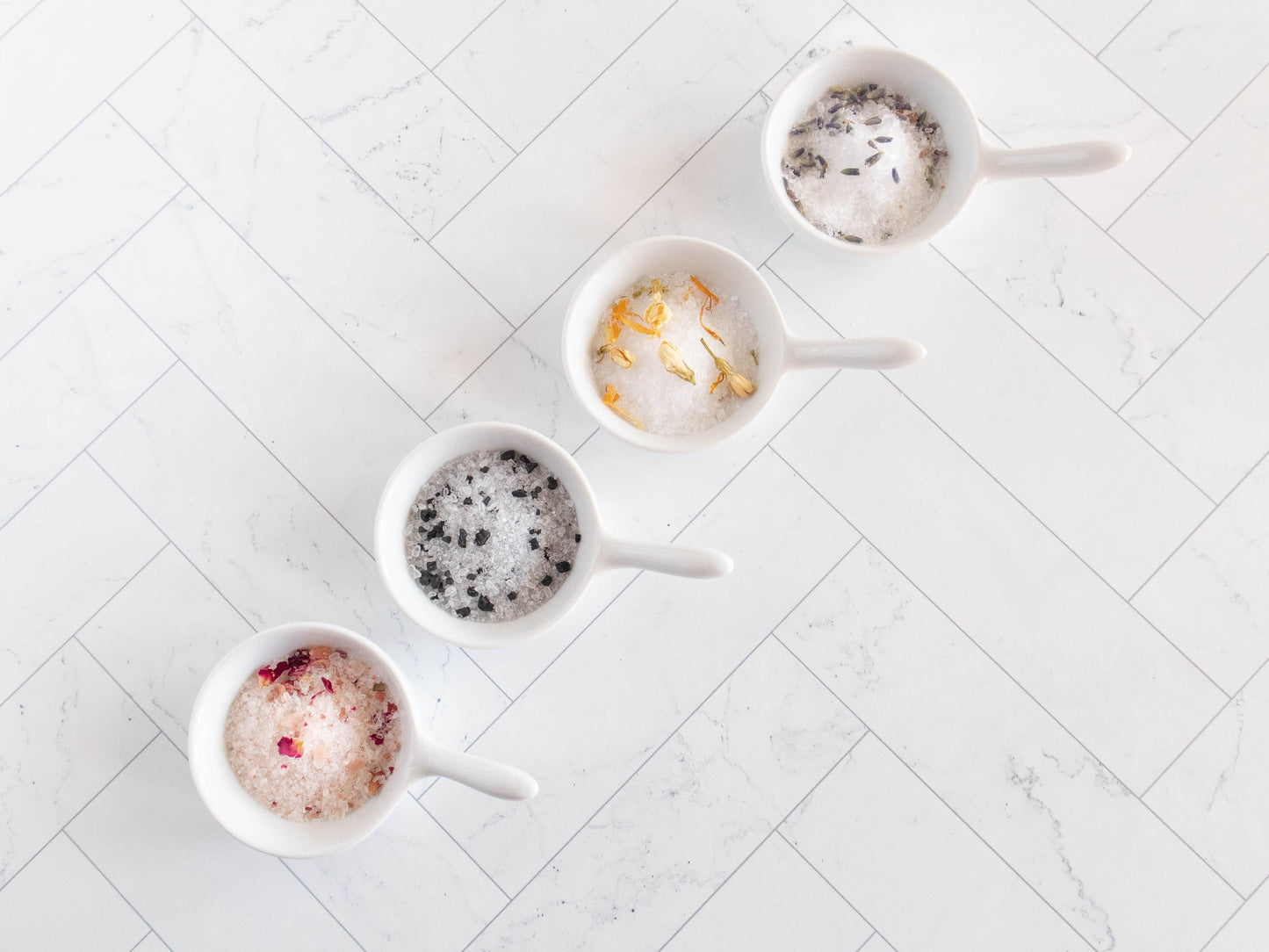 Bath Salt Test Tube Favors: Lavender