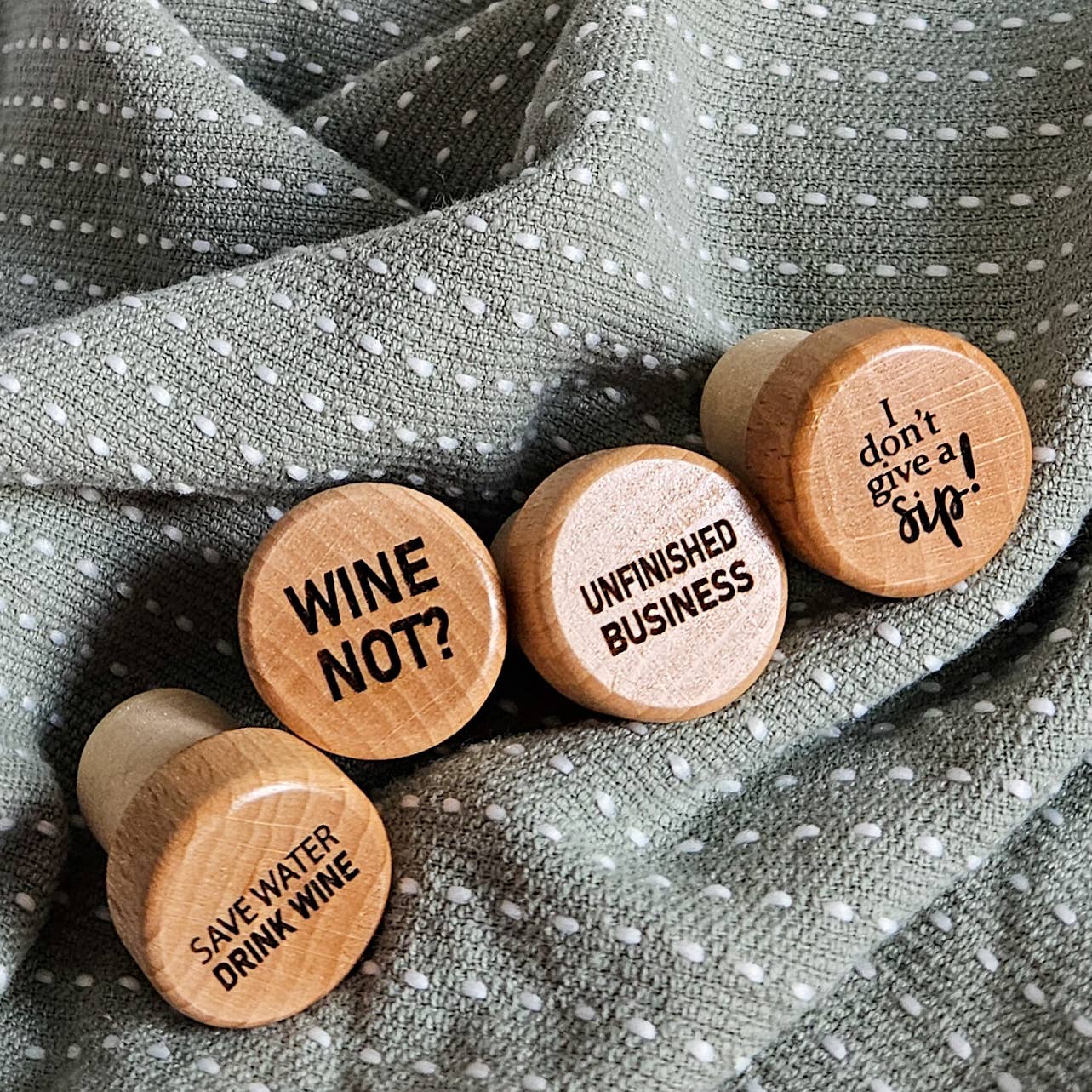 Unfinished Business Wine Stopper – Elegant Bottle Topper for Wine Lovers | Duvall Designs Gift Collection