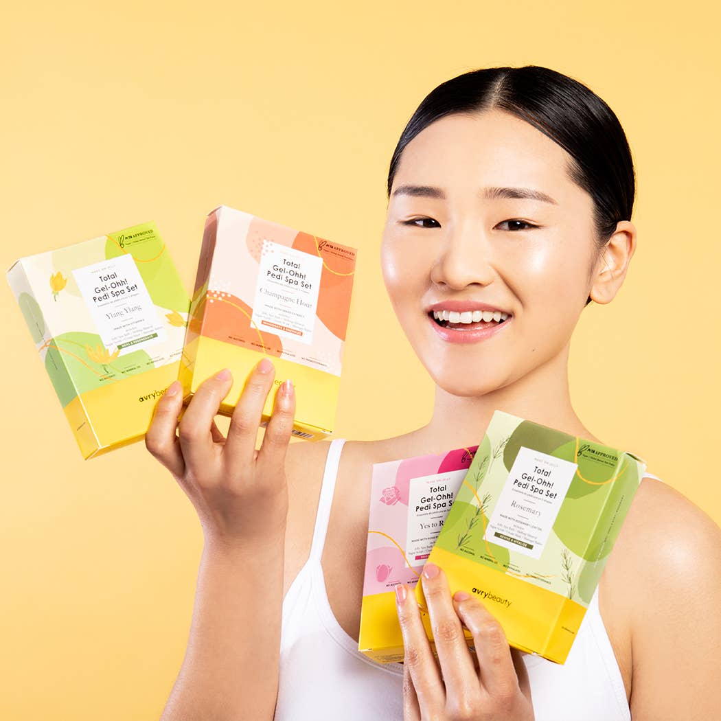Total Gel-Ohh! Pedi Spa Set - Champagne Hour