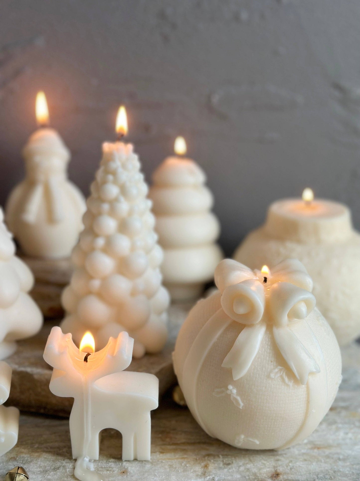 Christmas Candle Collection: Unscented / Nutcracker Candle