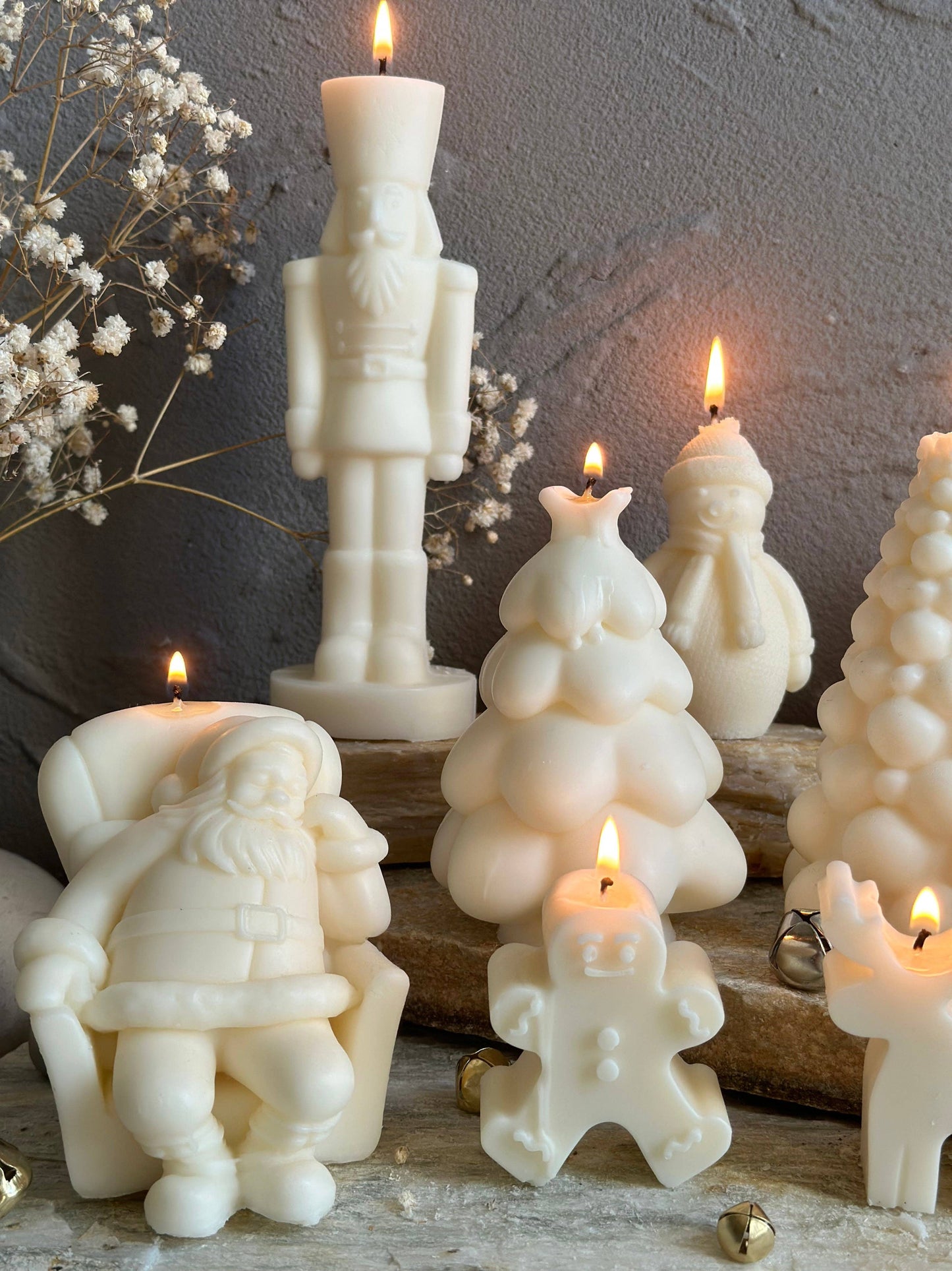 Christmas Candle Collection: Unscented / Nutcracker Candle
