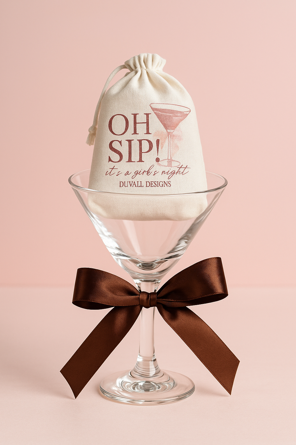 Fun girls night martini gift perfect for bachelorette and bridal shower parties.”