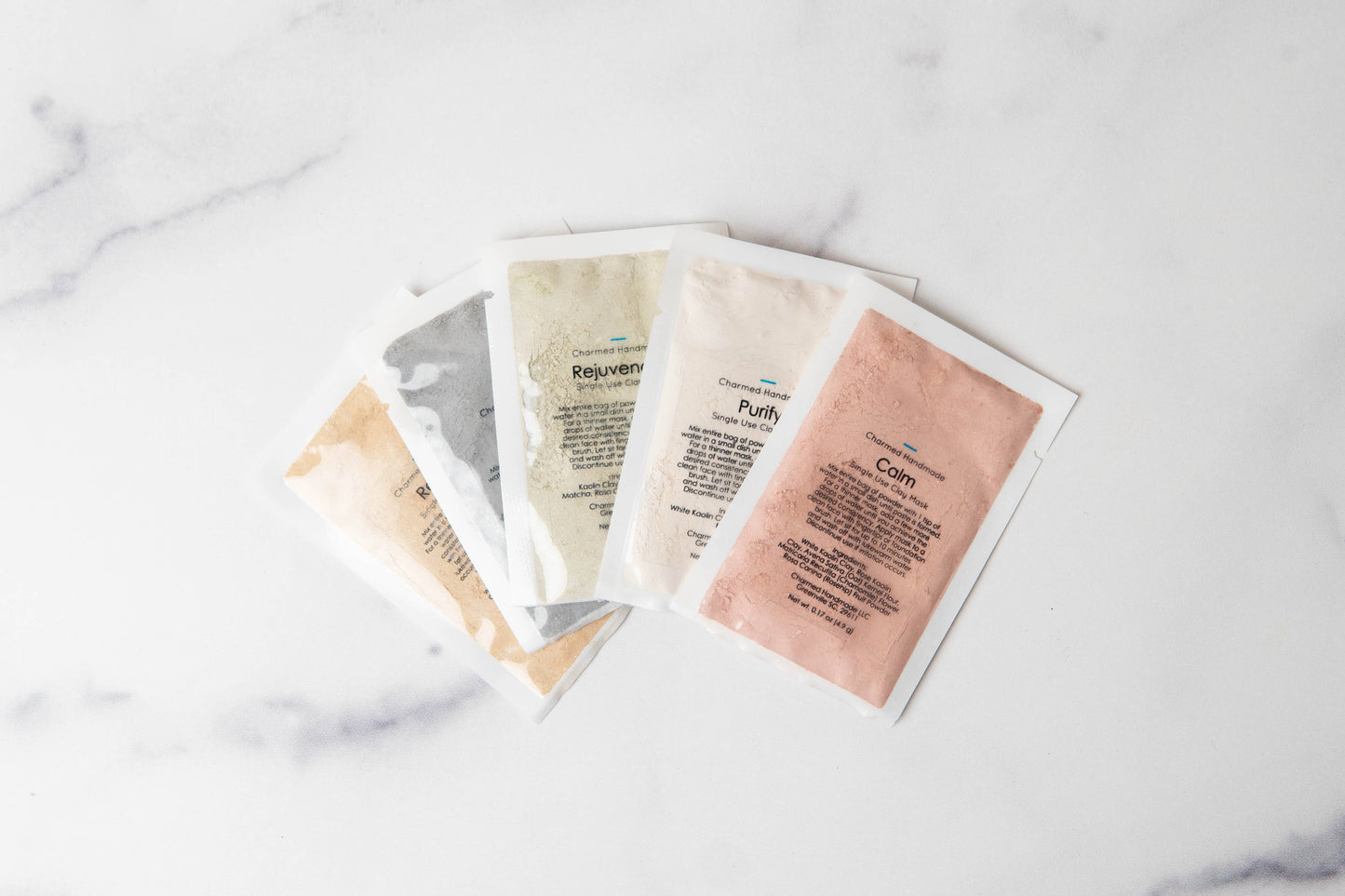 Single Use Clay Face Mask: Rejuvenate/Matcha Mask