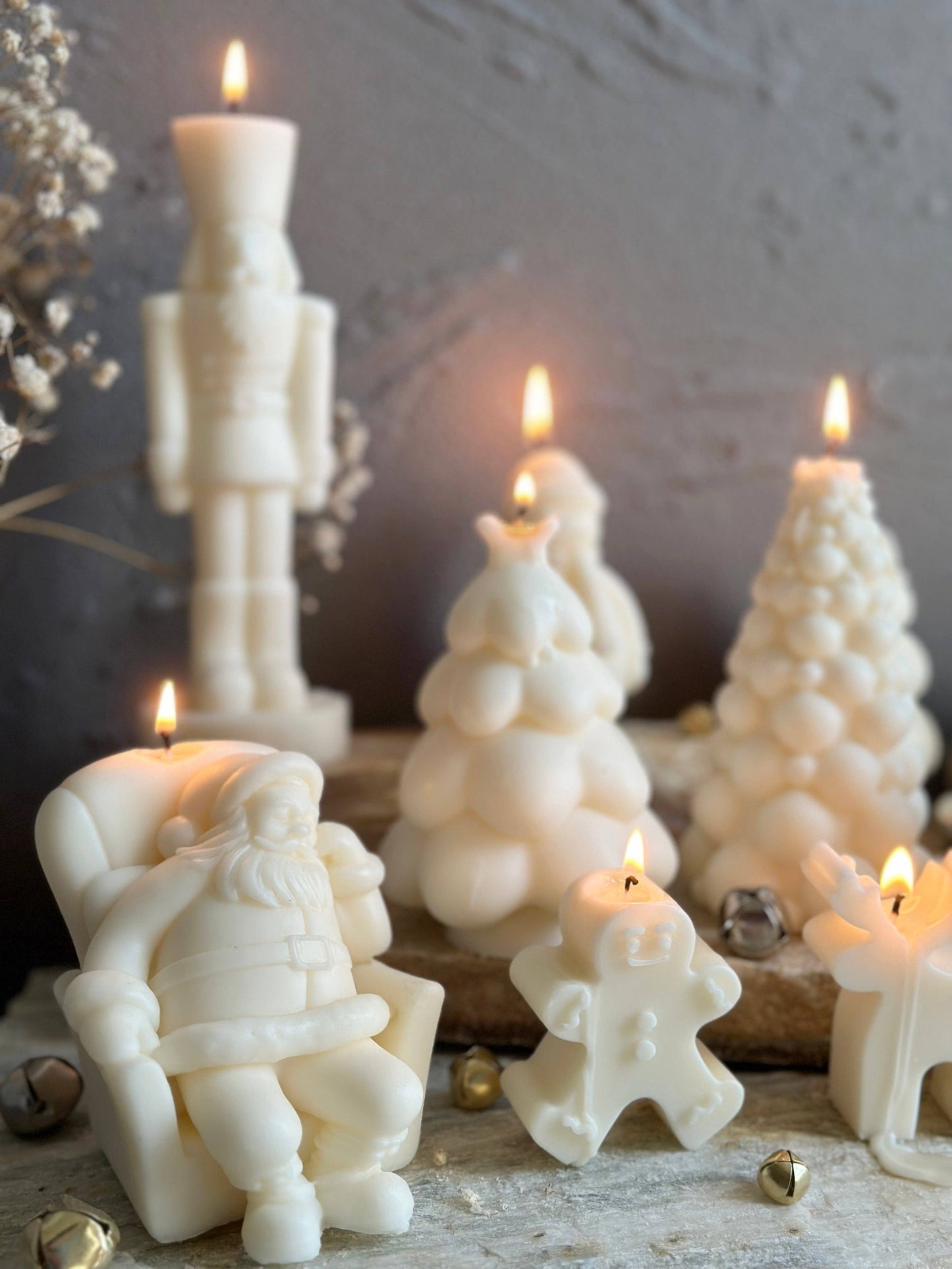 Christmas Candle Collection: Unscented / Nutcracker Candle