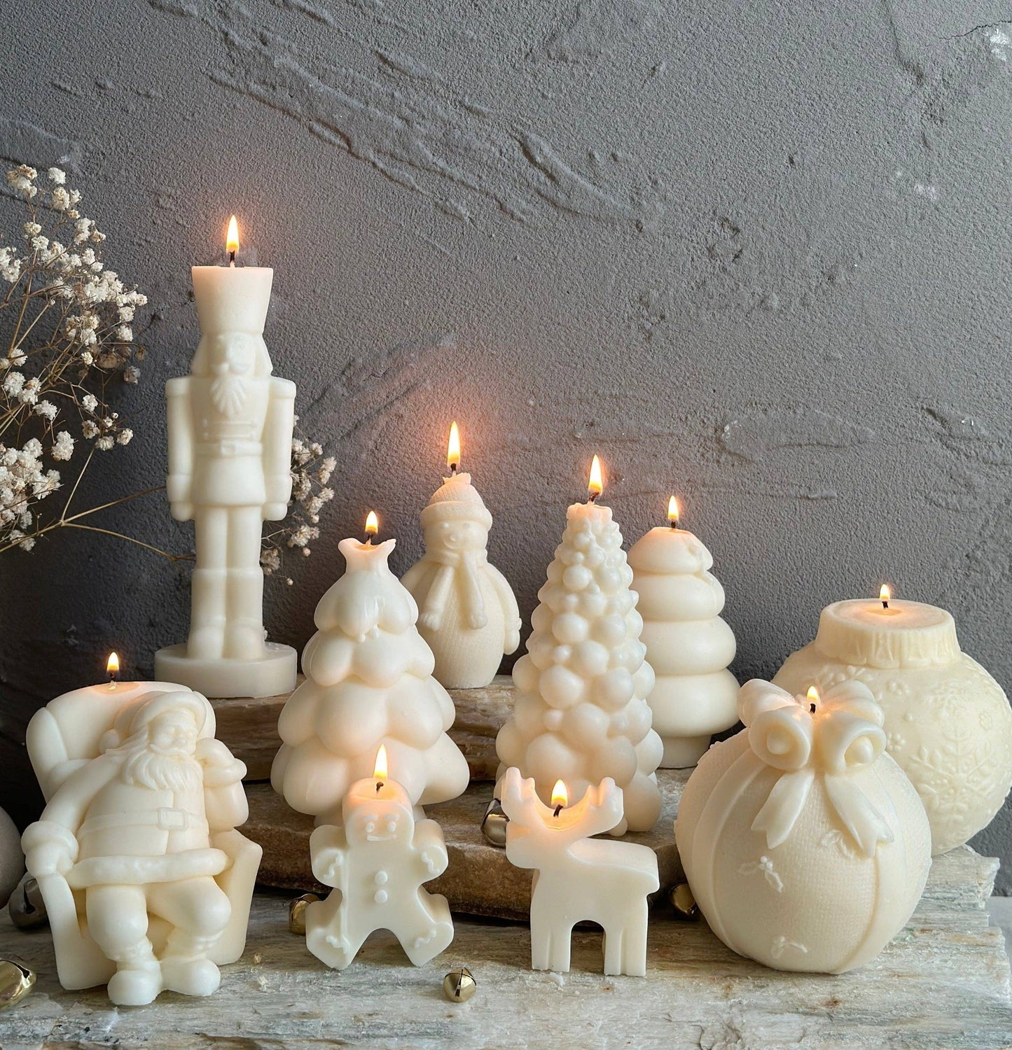 Christmas Candle Collection: Unscented / Nutcracker Candle